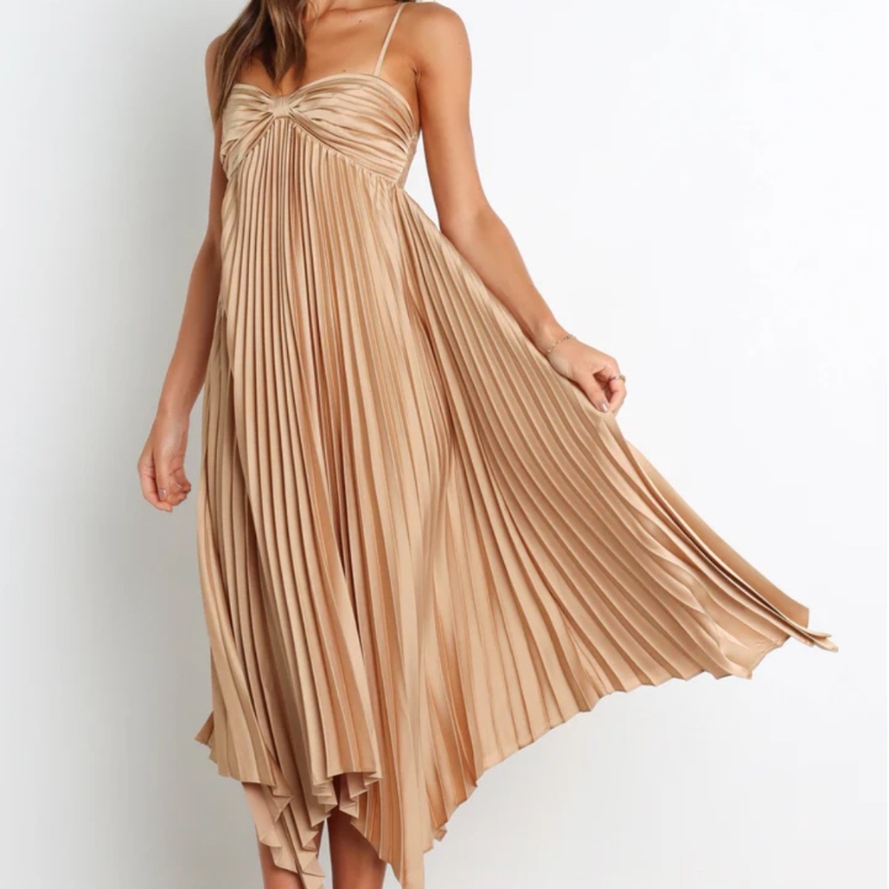 Petal and Pup VIKKI DRESS - GOLD